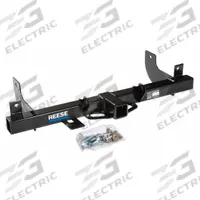 REESE Step Bumper Receiver: IV, 6,000 lb Gross Trailer Wt Capacity, 600 lb Tongue Wt, Steel (MPN 75506). Key specifications — Finish: Powder Coated; Drilling Required: No; Vehicle Make: Ford; Vehicle Model: F-150; Brand: REESE.