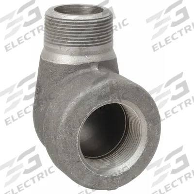 ANVIL Metal Pipe Elbow: 1 1/2 in x 1 1/2 in, Female NPT Threaded x Male NPT Threaded - Threaded High-Pressure Pipe Fittings