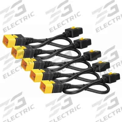 APC BY SCHNEIDER ELECTRIC Power Cord: 4 ft Lg, 3/14, Locking C20 Plug, Locking C19 Receptacle - Electronic Equipment Power Cords