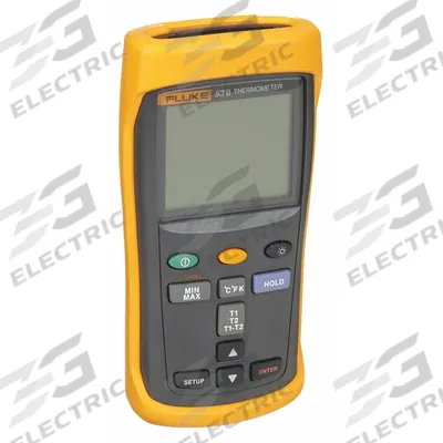 FLUKE Thermocouple Thermometer: -418°F to 1999°F - Thermocouple Meters with Cabled Data Output