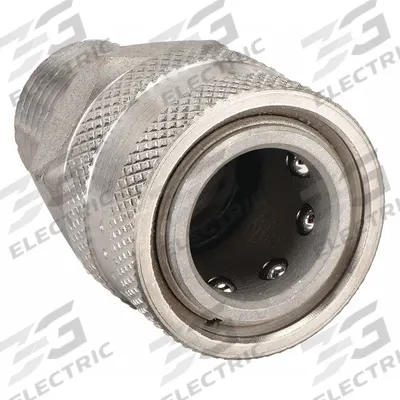 PARKER Hydraulic Quick Connect Hose Coupling: 3/8 in, 303 Stainless Steel - ST Series Hydraulic Quick-Connect Coupling Bodies