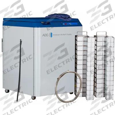 AMERICAN BIOTECH SUPPLY Cryogenic Storage System: 365 L Capacity, 17 in Overall Dia - Cryogenic Storage Systems
