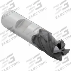OSG Corner Chamfer End Mill: Carbide, TiAlN Coated, 4 Flute, 7/16" Mill Dia, 7/8" LOC, 0.02" Chf (MPN VG436-4376)