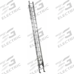 LOUISVILLE LADDER Extension Ladder: 32 ft Ladder Size, Aluminum, 375 lb Load Capacity, 73 lb Wt (MPN AE1232HD). Key specifications — Color: Silver; Brand: LOUISVILLE LADDER; Included Features: Mar-Resistant End Caps; Removable Fly: Fixed.