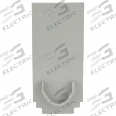 ZURN End Cap: 1/4 in Overall Lg, 6 1/4 in Overall Wd, 13 3/4 in Overall Ht, Plastic, Plastic, White (MPN P886-E1-NS). Key specifications — Material: Plastic; Brand: ZURN.