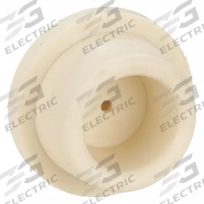 APPROVED VENDOR Concave Door Stop: Wall - Mounted, 1 7/8 in Lg, 5/8 in Wd, 1 7/8 in Overall Ht - Standard Door Stops