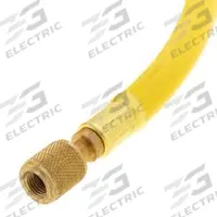 Flexible hose for bladder tank inflator