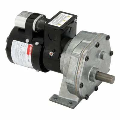 Dayton Gearmotor: Parallel, Single Output Shaft, PSC, TEFC, 20 RPM, 250 in-lb Max Torque - Parallel Shaft AC Gearmotors