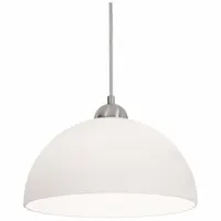 AFX INC. Pendant: 11 1/2 in Dia, 7 in Ht, Satin Nickel, 60 W, 120V AC, Dimmable (MPN OTSP10MBSN)