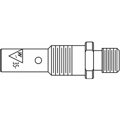 TWECO Gas Diffuser: Mini-MIG, For Classic No. 1, Mini-MIG 160, Spray Master 250 MIG Gun - Gas Diffusers for Tweco MIG Guns