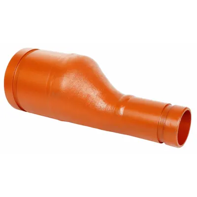 GRUVLOK Eccentric Reducer, 3 in x 2 in, Ductile Iron, 300 psi @ 150° F - Grooved Pipe Fittings