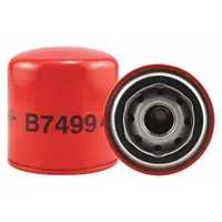 BALDWIN FILTERS Oil Filter: B7499, LF17509, M27 x 2.0 Thread Size, 3 7/8 in Overall Ht, Oil, Case IH