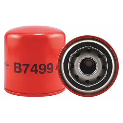 BALDWIN FILTERS Oil Filter: B7499, LF17509, M27 x 2.0 Thread Size, 3 7/8 in Overall Ht - Spin-On Oil Filters