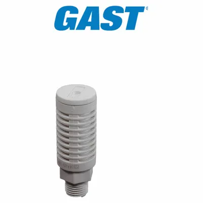 GAST AS321 Air Compressor Silencer Kit, 4.4 cfm, 2.52 in Overall Height - Air Compressor Silencer Kits