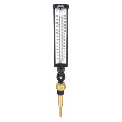 WINTERS Lead-Free Adjustable-Angle Thermometer with Thermowell, TIM105LF