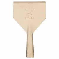 AMPCO Scraper: Bld. Mat. Nickel Aluminum Bronze, Stiff, Straight Bld. Shape, 9 in Overall Lg (MPN S-22)