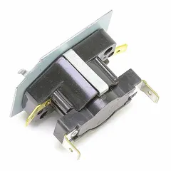 Electric sequencer for HVAC systems, controlling sequential activation of heating elements or fan stages to manage load distribution and reduce startup surges. Used as a replacement part in commercial and industrial heating units.