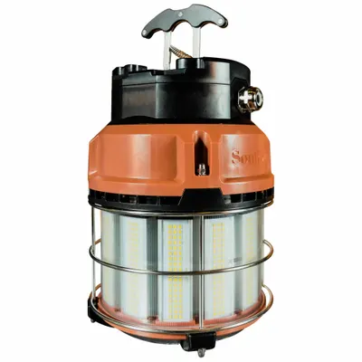 SOUTHWIRE Overhead Lantern: LED, Corded, Prefab LED Overhead, 13,700 lm Max Brightness - Hanging Lights