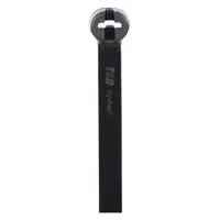 TY-RAP Cable Tie: 24 1/2 in Nominal Lg, 7 in Nominal Max. Bundle Dia., 0.26 in Wd, Black, 50 PK (MPN TY5277MX)