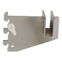 ECONOCO Rectangular Tubing Bracket: Single, 1 in Slot Spacing, 1/2 in Slot Lg, 1/8 in x 3 in x 3 in (MPN CR3)