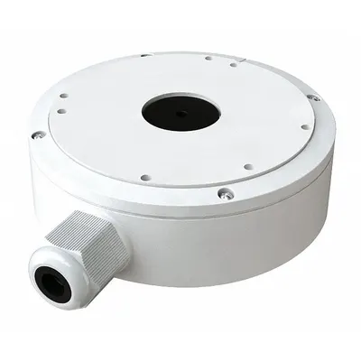VITEK VT-TJB021 Aluminum Junction Box, Ivory, for Turret Cameras - Vitek Accessories