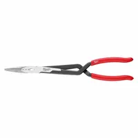 Long Reach Pliers: 2 1/8 in Max Jaw Opening, 13 1/8 in Overall Lg, 3 in Jaw Lg, 1/4 in Tip Wd (MPN 48-22-6540)