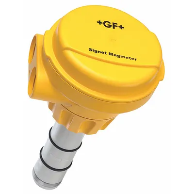 SIGNET Magmeter Flow Sensor: Display Magmeter, Insertion, Polypropylene, Viton - Insertion-Style Magnetic Flowmeters for Water