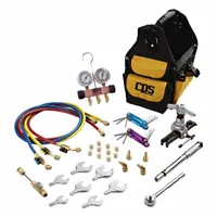 PRO-SET Mini-Split Tool Kit: 2 Valves, 3 Hoses, 2 1/2 in Gauge, For R-410A (MPN TLB410A)