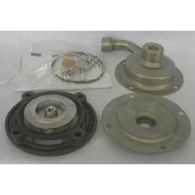 Dayton Straight Centrifugal Pump Head, 304 Stainless Steel, 56J NEMA, 1/3 hp - Straight Centrifugal Pump Heads