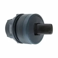 The SCHNEIDER ZB5AD28 is a 2-position toggle switch operator from the ZB5 series. It features spring terminals for one connection and a spring-loaded mechanism. This operator is used for On/Off switching in industrial control panels and machinery