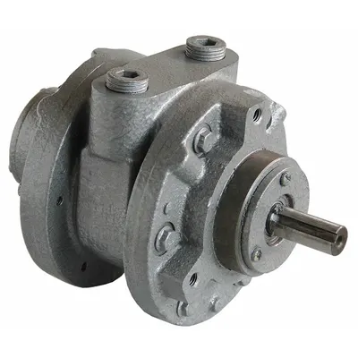 SPEEDAIRE Air Motor: 4 hp, 84 in-lb Torque, 3,000 RPM, 128 cfm, Face, 1/2 in NPT - Rotary Vane Air Motors