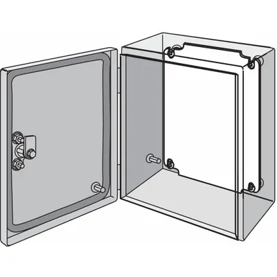 HOFFMAN Panel: Back Panel Panel, 8.31 in Overall Ht, 22.87 in Overall Wd, Steel - Interior Mounting Panels