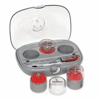 TROEMNER Calibration Weight Kit: 100 g Nominal Mass, Cylinder Calibration Wt, 1, Accredited, Metric (MPN 7256-1W)