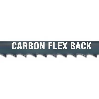 MORSE ZHEFH06 -11' Band Saw Blade, 11 ft, Flex Back, Carbon Steel - Wood-Cutting Blades for Curved Cuts