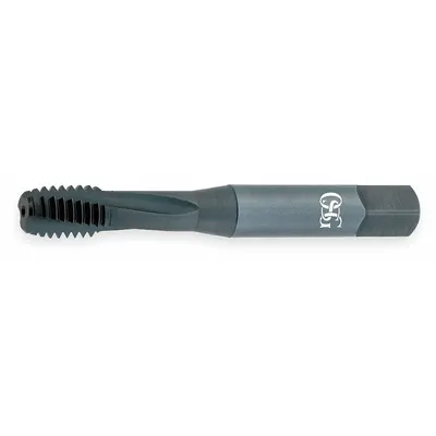 OSG Spiral Flute Tap: #10-32 UNF, H4 / 2B-3B, 3 Flute - Spiral-Flute Taps for Steel & Stainless Steel