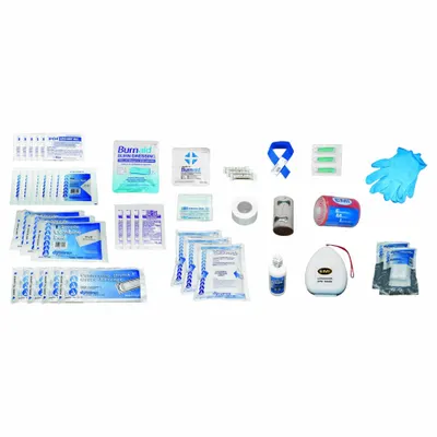 EMI Complete Refill or Kit: 70 Components, 10 People Served - Complete First Aid Kit Refills