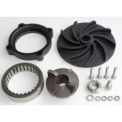 This pump repair kit is designed for servicing dewatering and wastewater pumps. It includes washers and is used to replace worn impeller components, helping restore pump performance in water-handling applications.