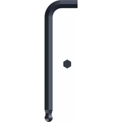 This set of five L-shaped hex keys features a stubby design for use in confined spaces. Made from alloy steel with a black finish, each key has a 7/64 in SAE tip size. Suitable for tightening or loosening hex socket screws in maintenance, assembly, and repair tasks.