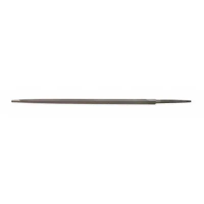NICHOLSON Machinists File: Triangular, Single-Cut, Smooth Cut, 6 in Lg without Tang - Single-Cut Triangular Files