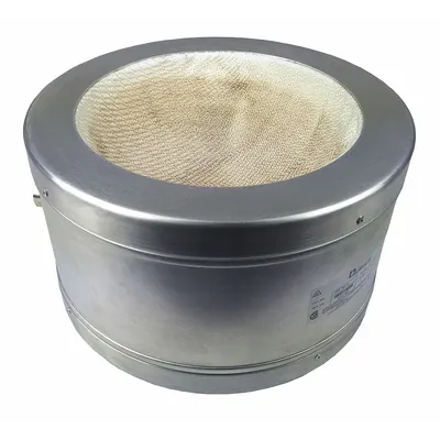 GLAS-COL Heating Mantle: 5 L Capacity, 600 W Watt - Max, Aluminum, 400°C Temp - Max - Metal-Housed Heating Mantles