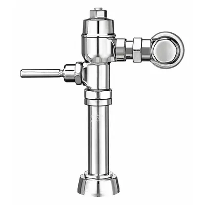 SLOAN Manual Flush Valve: Naval, Exposed, Top, 3.5 gpf Gallons per Flush - Toilet Manual Flush Valves