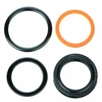 APPROVED VENDOR Rod Seal Kit: For 1 in Rod Dia., For 0.156 in Groove Wd, Buna N, Buna N, 4 Pieces