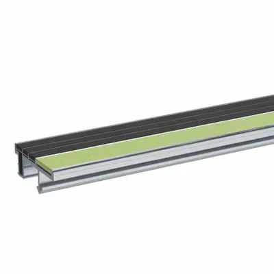 NITEGLOW Glow-in-the-Dark Replaceable Insert Multistrip Grit Stair Nosing - Glow-in-the-Dark Replaceable Insert Multistrip Grit Stair Nosings