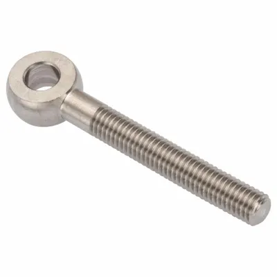 AMPG Fixed Rod End: Stainless Steel, Plain, 90 mm Hole Center-to-End Lg, Right Hand - Stainless Steel Male Threaded Fixed Rod Ends