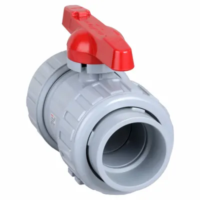 ASAHI Manual Two-Way Ball Valve: 3 in, CPVC, Straight, Socket x Socket - CPVC Ball Valves