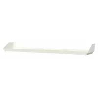 Additional Shelf for Patriot Table: 5 ft Overall Lg, 12 in Overall Ht, Steel, Petal White (MPN GRPT60-AS-2)