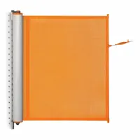 MODUS Mounted Barrier: Fixed Mount, 13 1/2 ft Belt Lg, No Pattern, Orange, No Legend (MPN ZPS-MB-O)