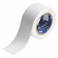 Continuous paper label roll, 2 inches wide by 100 feet long, with a white matte finish for indoor use. The material is inkjet print-receptive and compatible with the J4000 printer series. Suitable for general identification and labeling tasks in facility management.