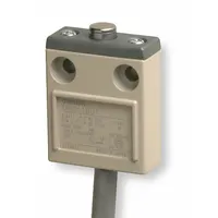 OMRON Plunger Limit Switch: Plunger Actuator, Momentary, 0.39 in Roller Dia, Metallic, Plunger, D4C (MPN D4C1601)