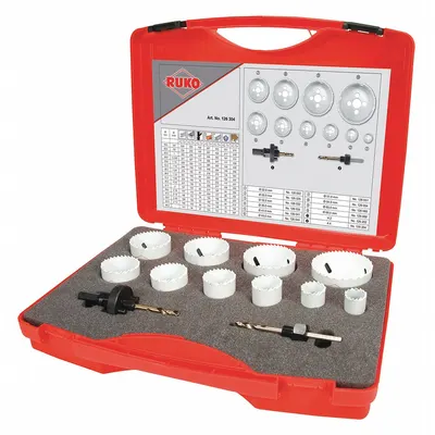 ROTHENBERGER Multi-Material-Cutting Hole Saw Kit - Multi-Material-Cutting Hole Saw Kits